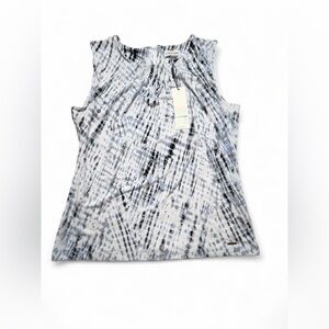 Calvin Klein Women's Sleeveless Abstract Print Top – NWT – Size Large